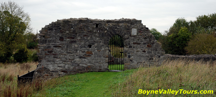 St Cianan's original stone church Duleek